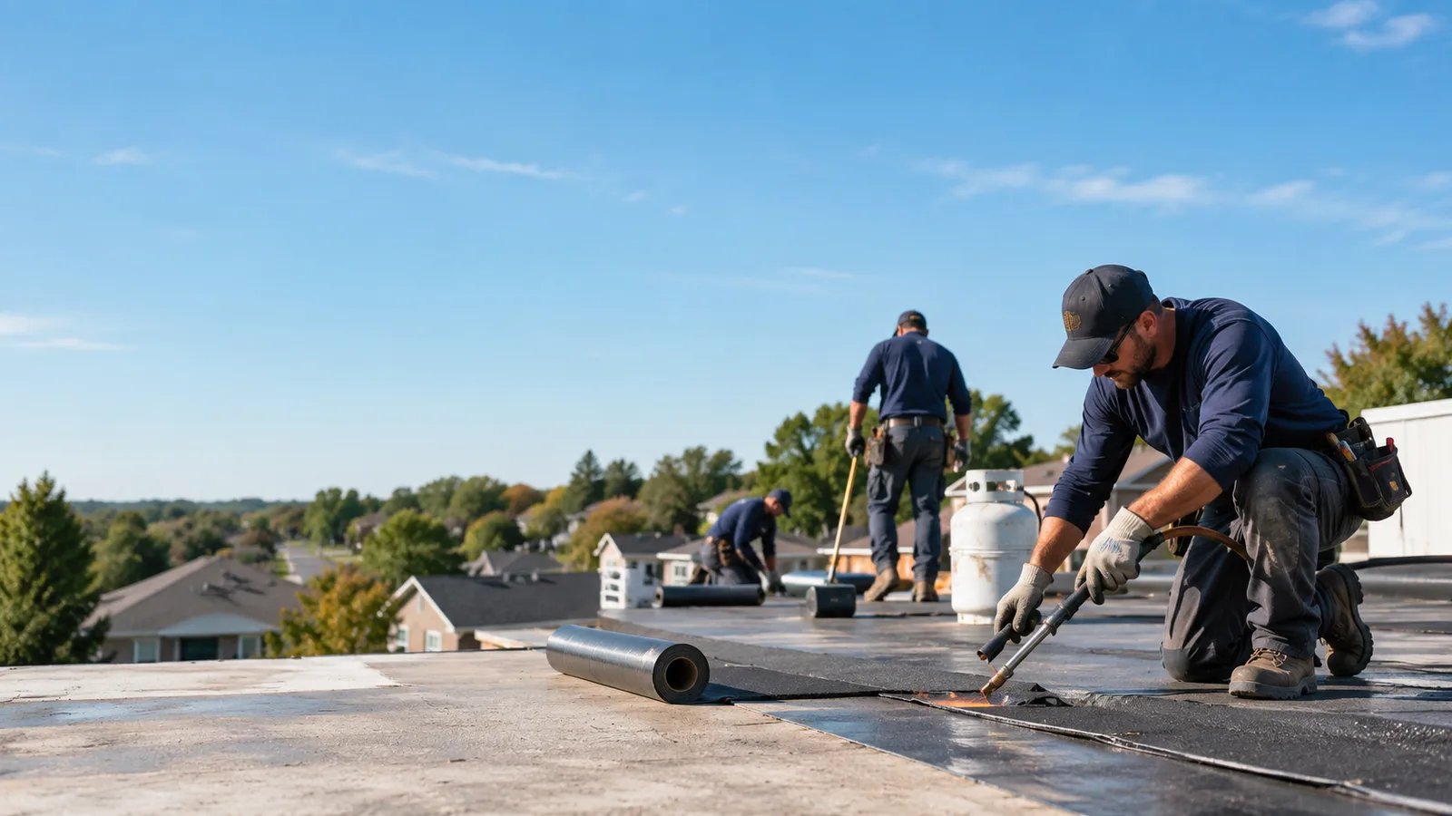 Flat Roof Leak Repair providers in Gomer, OH